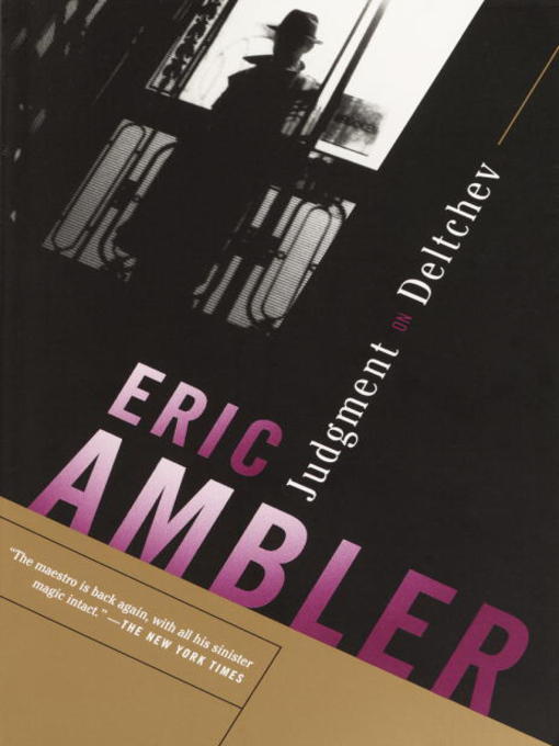 Title details for Judgment on Deltchev by Eric Ambler - Available